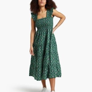 Emerald Trellis Nap Dress - Ellie size M